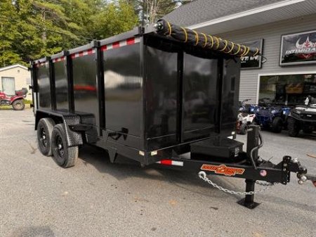 New 2025 Down2Earth 7X14 14K 4 Foot Sides w/Tarp and Ramp Kit for Sale