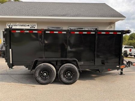 New 2025 Down2Earth 7X14 14K 4 Foot Sides w/Tarp and Ramp Kit for Sale