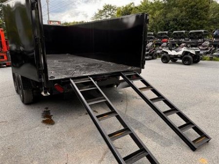 New 2025 Down2Earth 7X14 14K 4 Foot Sides w/Tarp and Ramp Kit for Sale