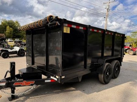 New 2025 Down2Earth 7X14 14K 4 Foot Sides w/Tarp and Ramp Kit for Sale