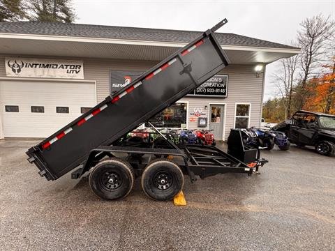 New 2025 Down2Earth 6X12 Dump Trailer 10,000lb GVWR E-Series for Sale