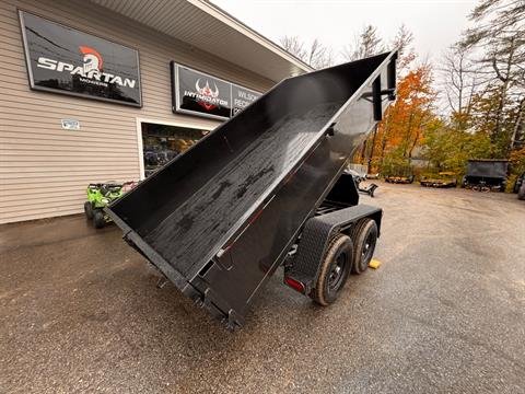 New 2025 Down2Earth 6X12 Dump Trailer 10,000lb GVWR E-Series for Sale