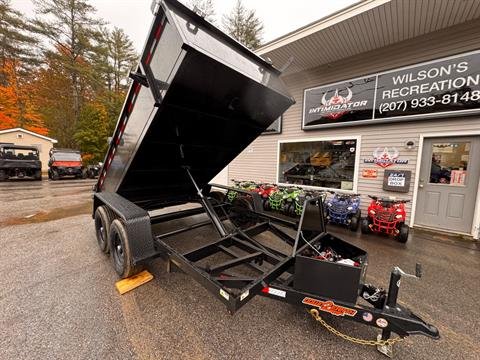 New 2025 Down2Earth 6X12 Dump Trailer 10,000lb GVWR E-Series for Sale