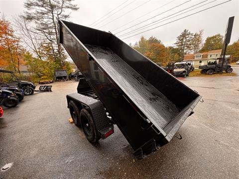 New 2025 Down2Earth 6X12 Dump Trailer 10,000lb GVWR E-Series for Sale