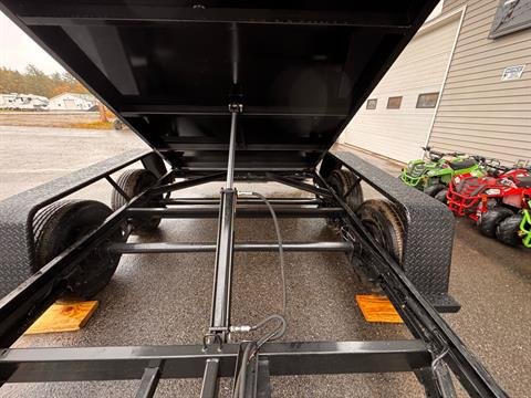 New 2025 Down2Earth 6X12 Dump Trailer 10,000lb GVWR E-Series for Sale
