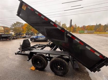 New 2025 Down2Earth 6X12 Dump Trailer 10,000lb GVWR E-Series for Sale