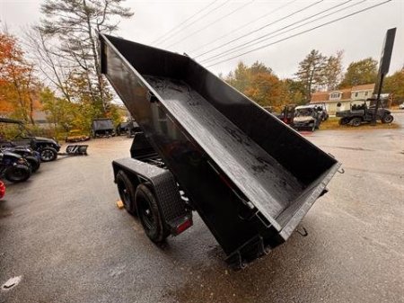 New 2025 Down2Earth 6X12 Dump Trailer 10,000lb GVWR E-Series for Sale
