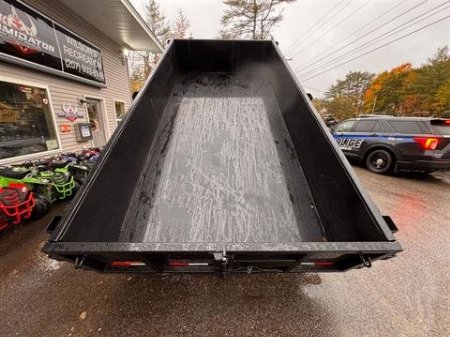 New 2025 Down2Earth 6X12 Dump Trailer 10,000lb GVWR E-Series for Sale