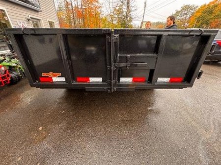 New 2025 Down2Earth 6X12 Dump Trailer 10,000lb GVWR E-Series for Sale