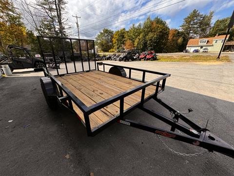 New 2025 Down2Earth 76X10 Tube Top Utility Trailer for Sale