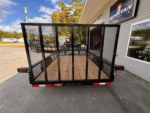 New 2025 Down2Earth 76X10 Tube Top Utility Trailer for Sale