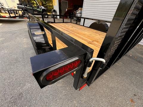 New 2025 Down2Earth 76X10 Tube Top Utility Trailer for Sale