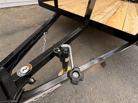 New 2025 Down2Earth 76X10 Tube Top Utility Trailer for Sale