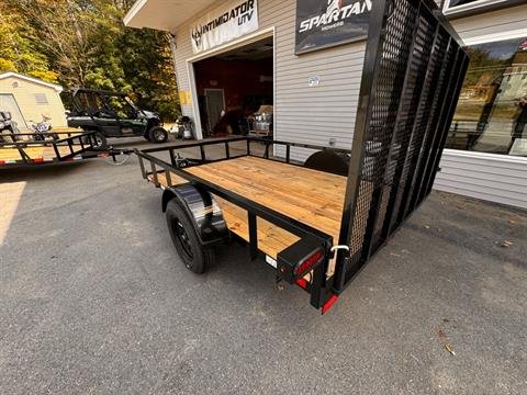 New 2025 Down2Earth 76X10 Tube Top Utility Trailer for Sale