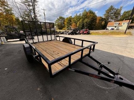 New 2025 Down2Earth 76X10 Tube Top Utility Trailer for Sale