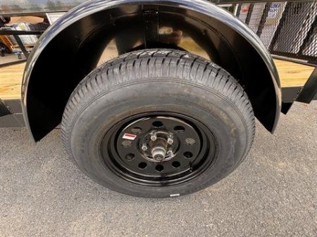 New 2025 Down2Earth 76X10 Tube Top Utility Trailer for Sale