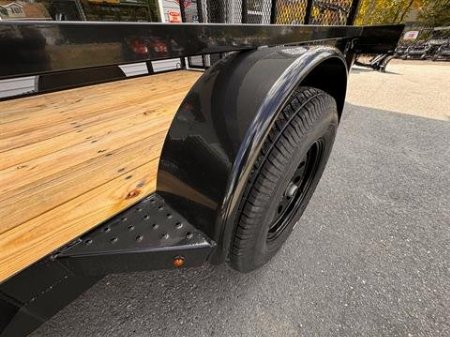 New 2025 Down2Earth 76X10 Tube Top Utility Trailer for Sale