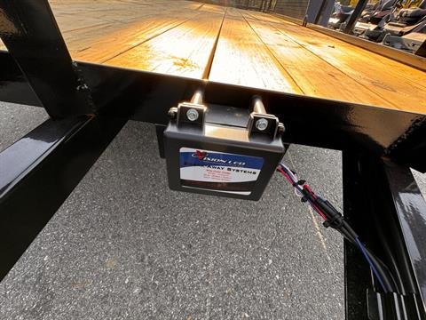 New 2025 Down2Earth 76X16 7,000 LB Powder Coated Utility Trailer for Sale