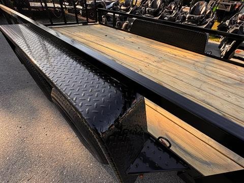 New 2025 Down2Earth 76X16 7,000 LB Powder Coated Utility Trailer for Sale