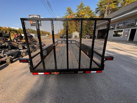New 2025 Down2Earth 76X16 7,000 LB Powder Coated Utility Trailer for Sale