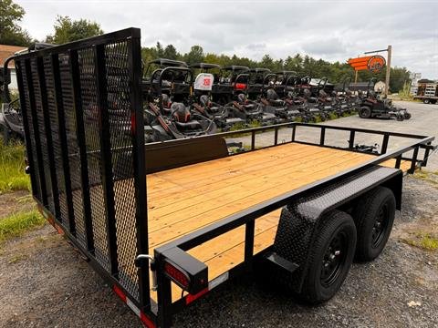 New 2025 Down2Earth 76? X 14’ Landscape/Utility Tandem for Sale