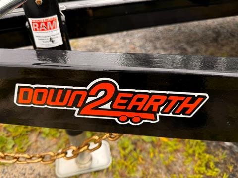 New 2025 Down2Earth 76? X 14’ Landscape/Utility Tandem for Sale