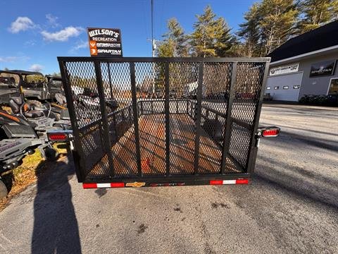 New 2025 Down2Earth 76X14 Single Axle Utility Mesh Sides (DTE7614G19HS) for Sale