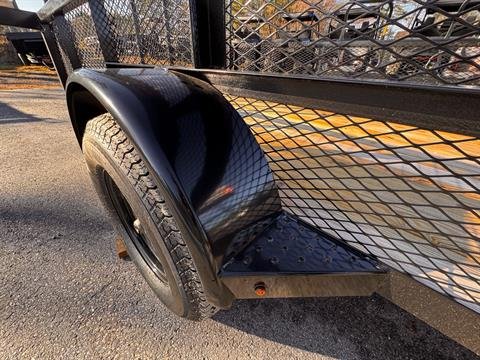 New 2025 Down2Earth 76X14 Single Axle Utility Mesh Sides (DTE7614G19HS) for Sale