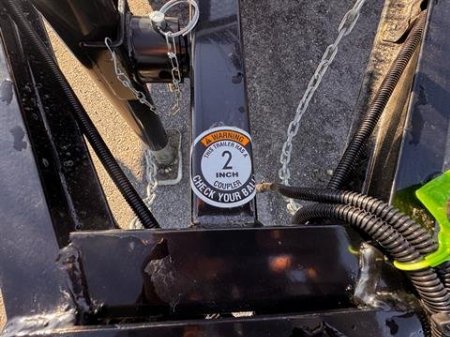 New 2025 Down2Earth 76X14 Single Axle Utility Mesh Sides (DTE7614G19HS) for Sale