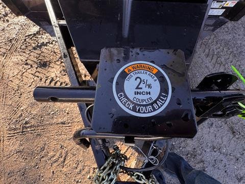 New 2025 Down2Earth 7X16 14,000LB Telescopic Dump (TDTE716DTT7B) for Sale