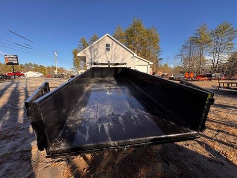 New 2025 Down2Earth 7X16 14,000LB Telescopic Dump (TDTE716DTT7B) for Sale