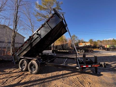 New 2025 Down2Earth 7X16 14,000LB Telescopic Dump (TDTE716DTT7B) for Sale
