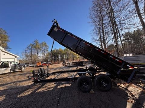 New 2025 Down2Earth 7X16 14,000LB Telescopic Dump (TDTE716DTT7B) for Sale