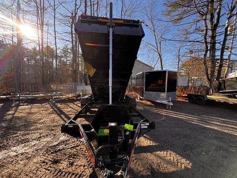 New 2025 Down2Earth 7X16 14,000LB Telescopic Dump (TDTE716DTT7B) for Sale