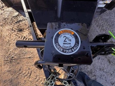 New 2025 Down2Earth 7X16 14,000LB Telescopic Dump (TDTE716DTT7B) for Sale