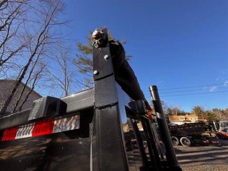 New 2025 Down2Earth 7X16 14,000LB Telescopic Dump (TDTE716DTT7B) for Sale