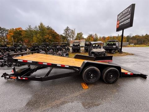 New 2025 Down2Earth 82X20 Full Tilt Car Hauler 10,000 GVWR (DTE8220WCHT5.2B) for Sale