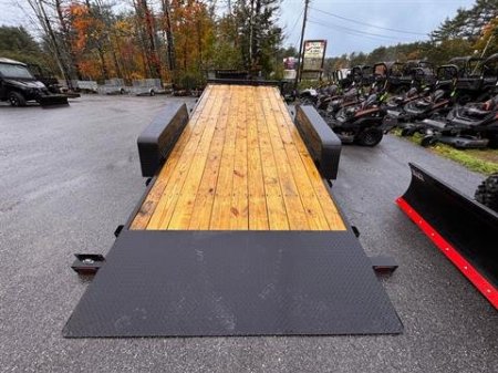 New 2025 Down2Earth 82X20 Full Tilt Car Hauler 10,000 GVWR (DTE8220WCHT5.2B) for Sale