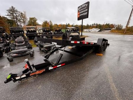 New 2025 Down2Earth 82X20 Full Tilt Car Hauler 10,000 GVWR (DTE8220WCHT5.2B) for Sale