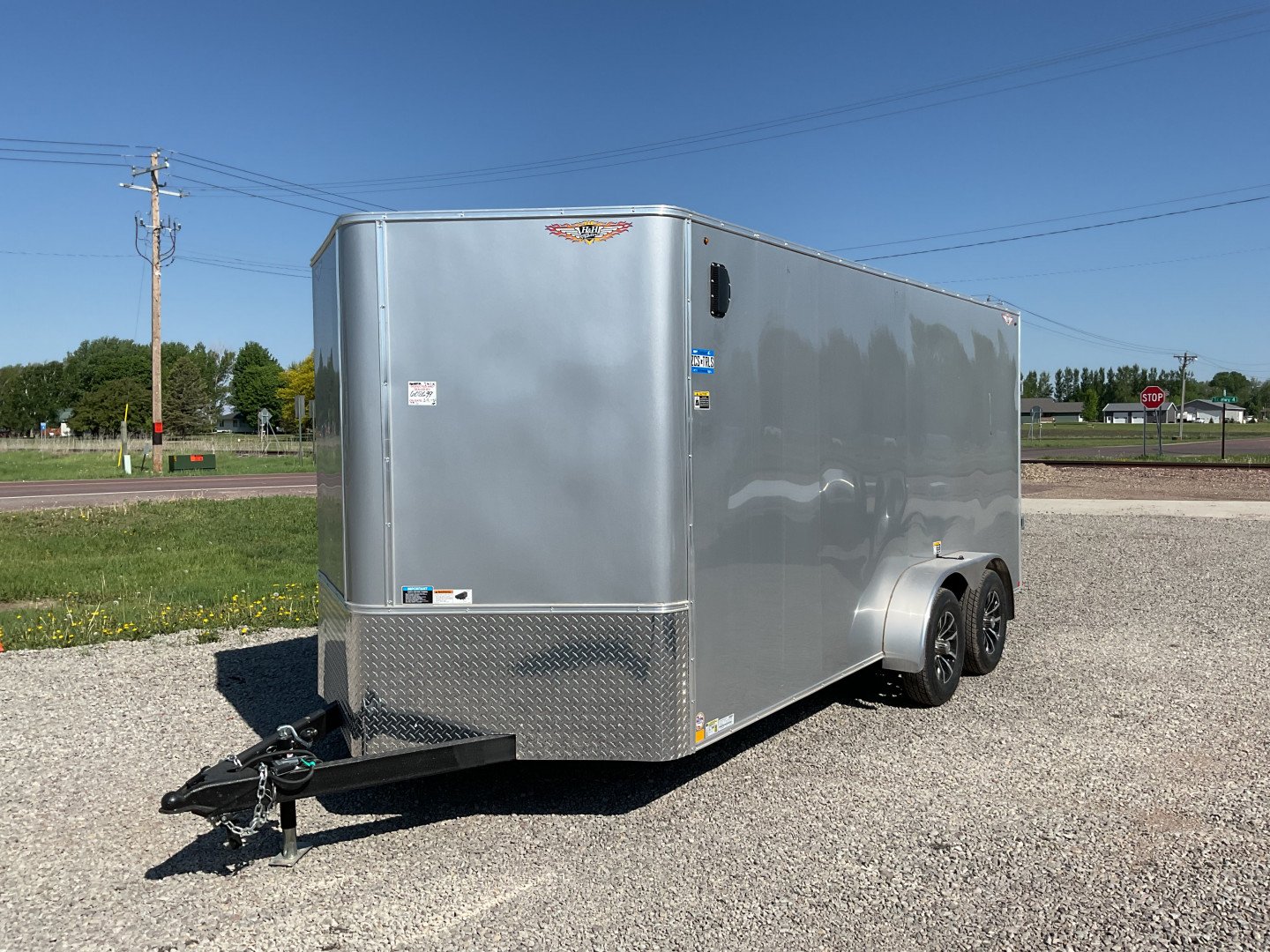 New 2025 H&H Trailers H8416TFTV-070 Cargo / Enclosed Trailer
