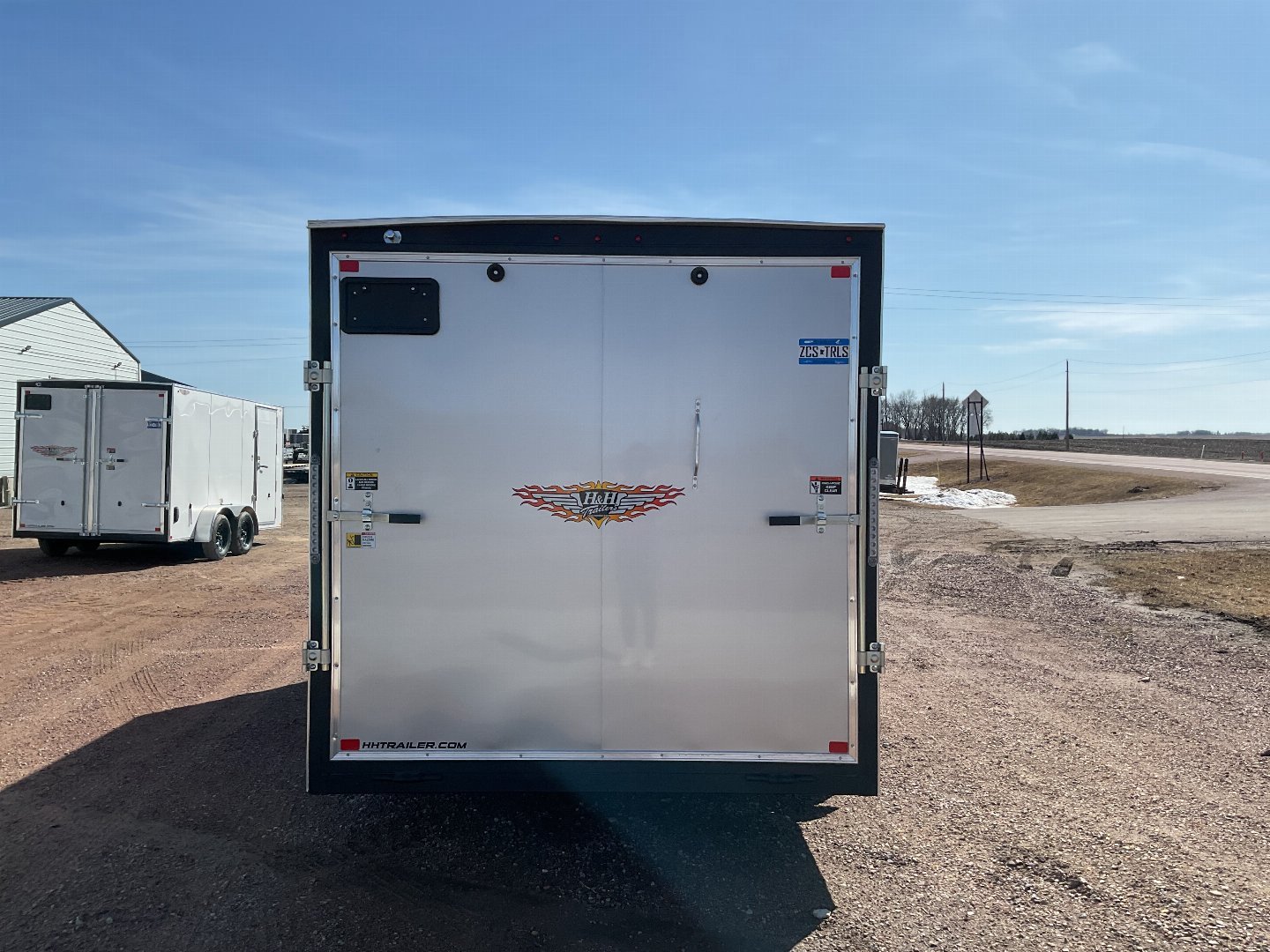 New 2025 H&H Trailers H8416TFTV-070 Cargo / Enclosed Trailer