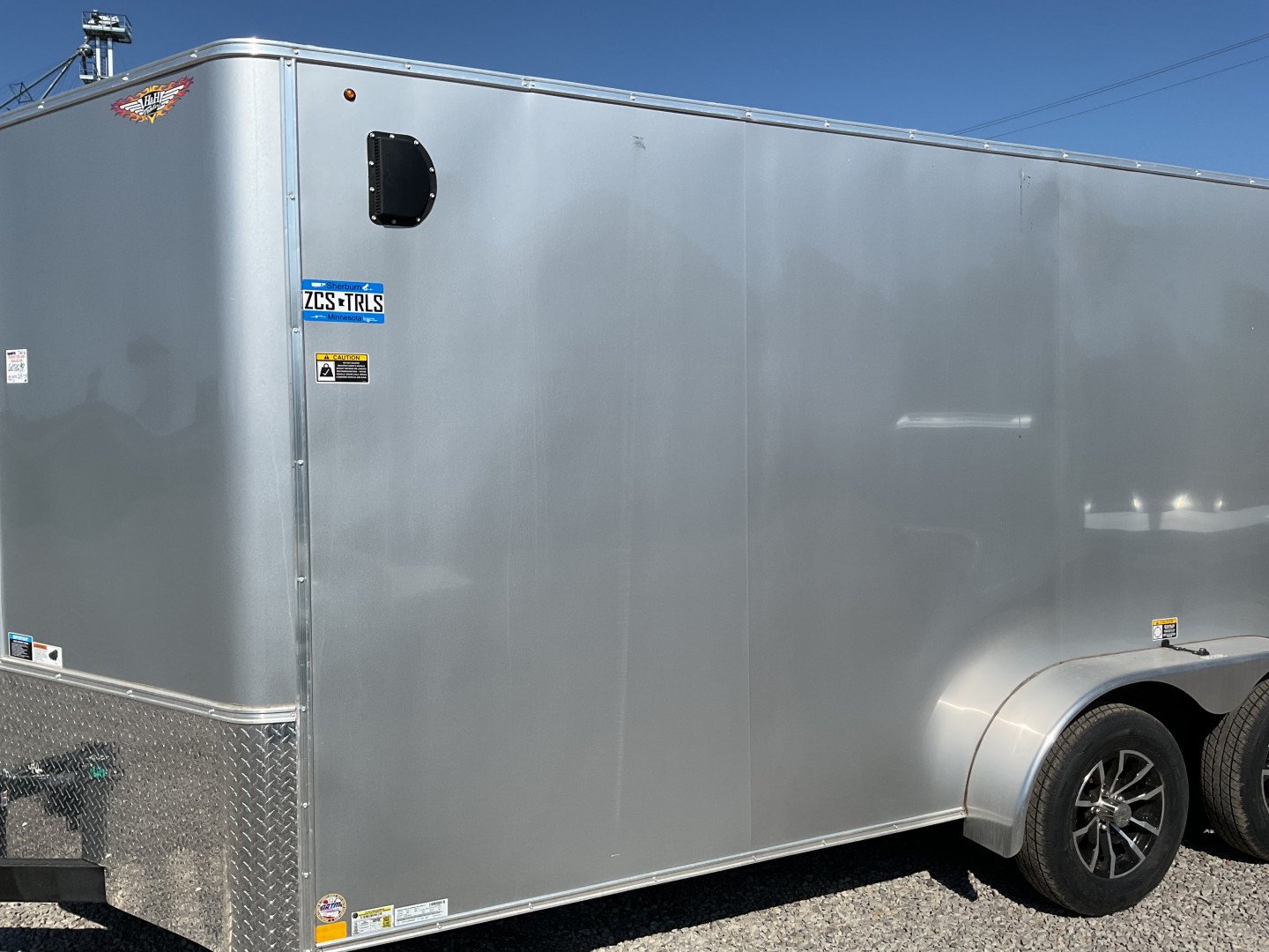New 2025 H&H Trailers H8416TFTV-070 Cargo / Enclosed Trailer