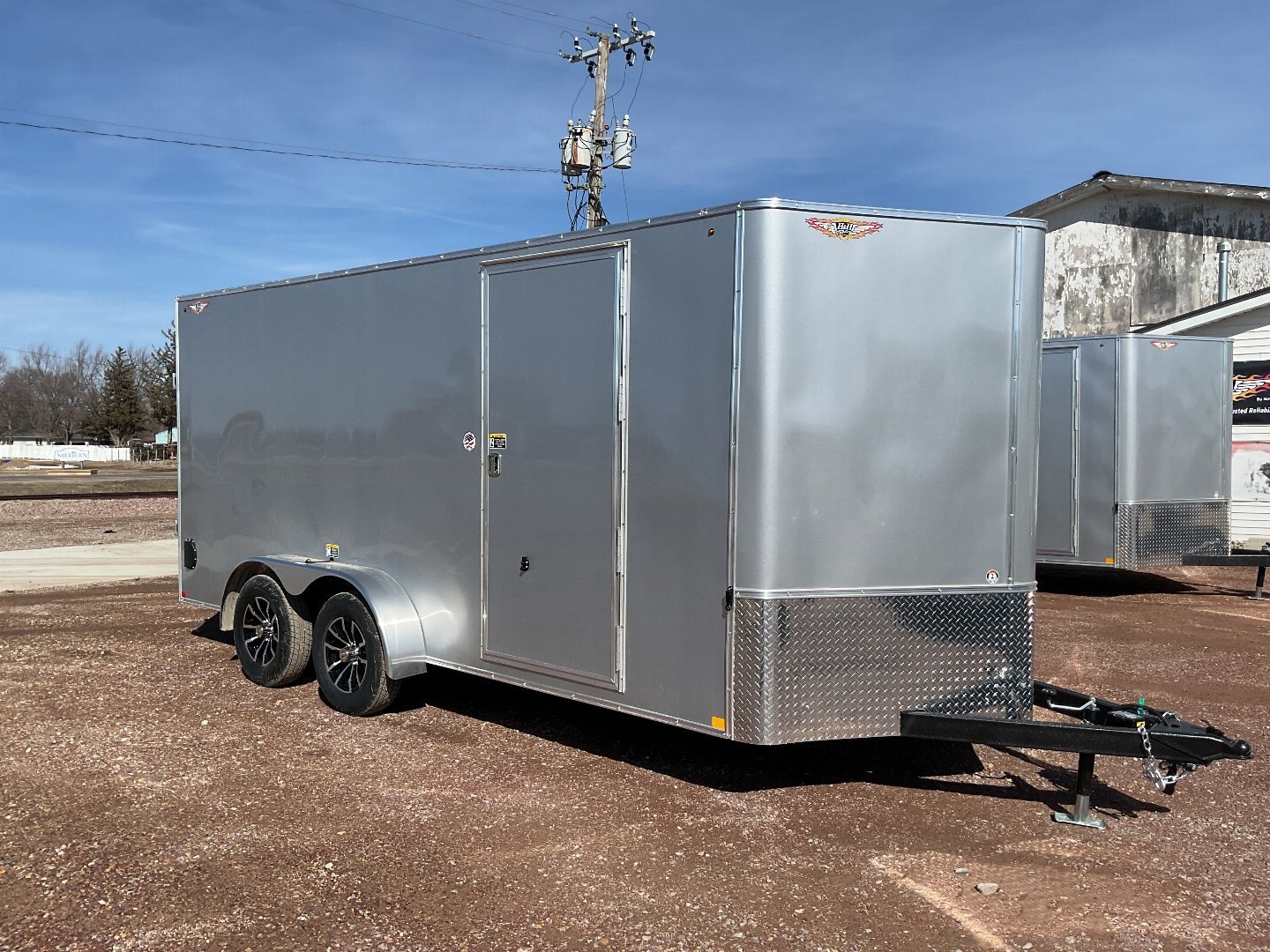 New 2025 H&H Trailers H8416TFTV-070 Cargo / Enclosed Trailer