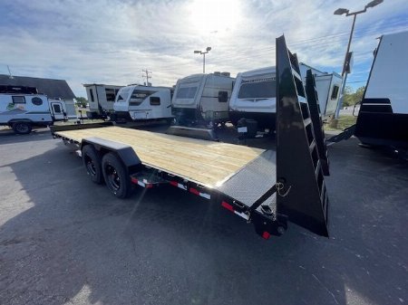 New 2025 Rice Trailers 7x22 Equipment Trailer