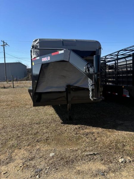 New 2024 Neckover Trailers 24x6'8  Stock / Stock Combo Trailer