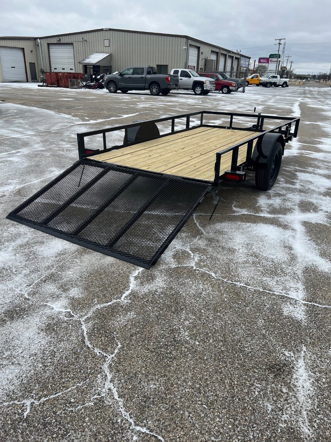 New 2025 TMT 76X12 Utility/Landscape Trailer #69645