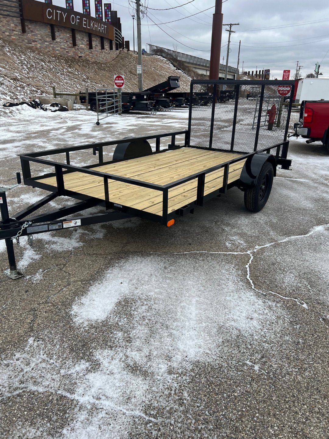 New 2025 TMT 76X12 Utility/Landscape Trailer #69645