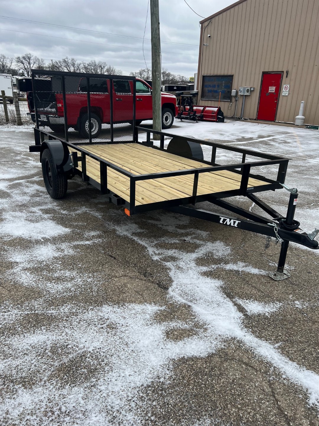 New 2025 TMT 76X12 Utility/Landscape Trailer #69645