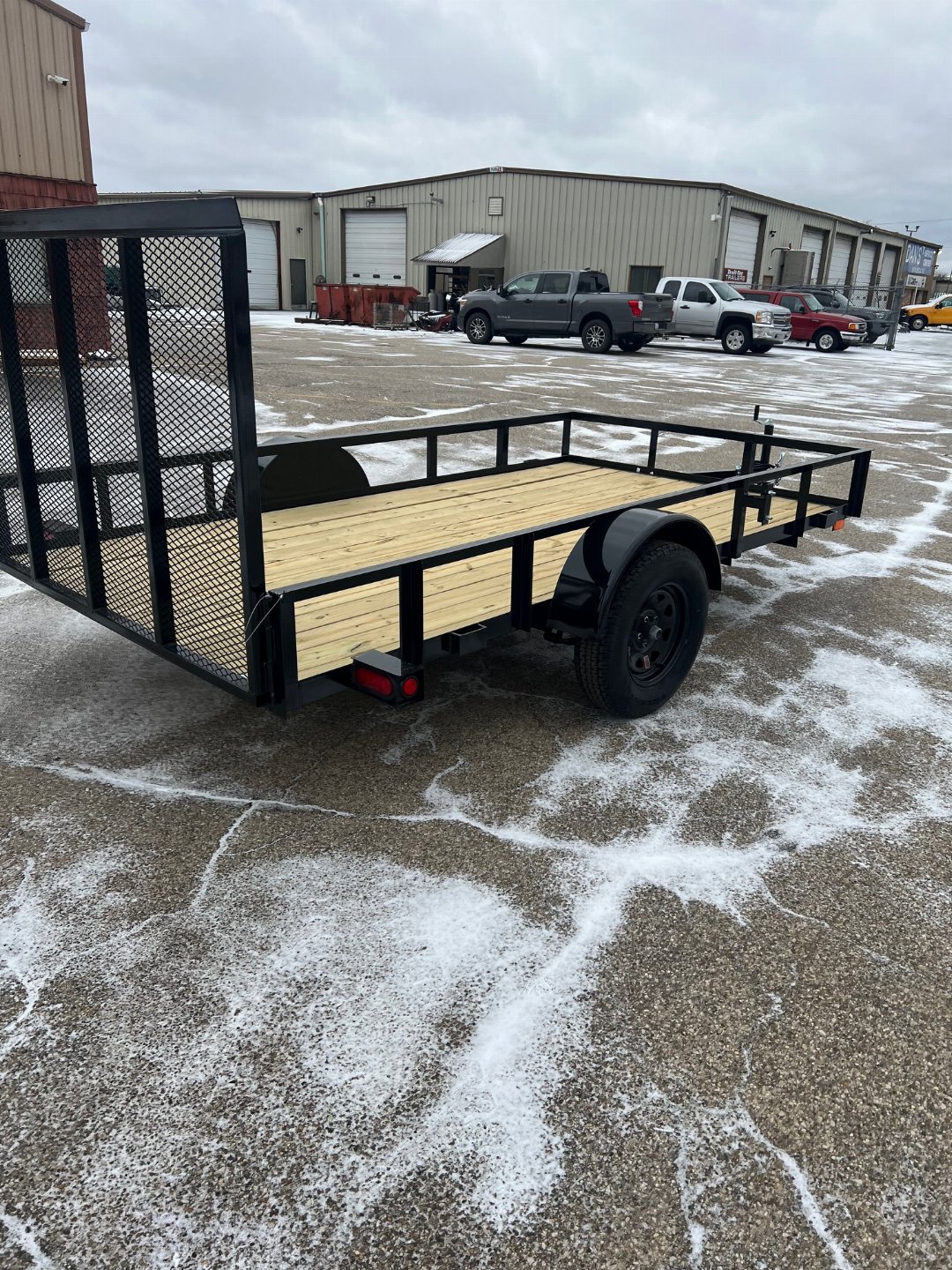 New 2025 TMT 76X12 Utility/Landscape Trailer #69645