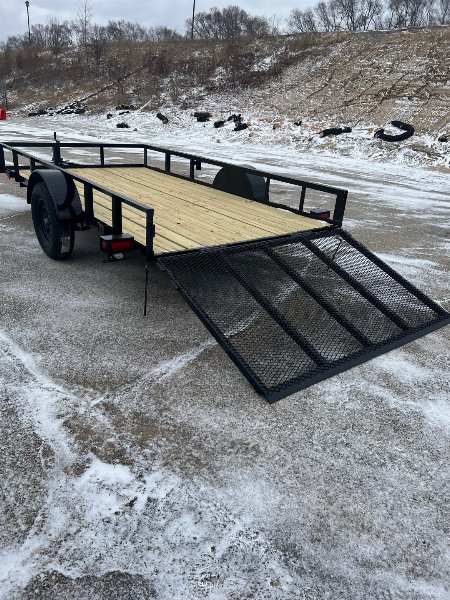 New 2025 TMT 76X12 Utility/Landscape Trailer #69645